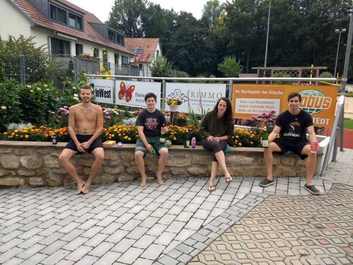 2. Platz Schmetterjunioren