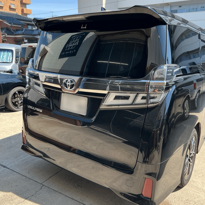 ヴェルファイア　フルメタルフィルム　リアガラス