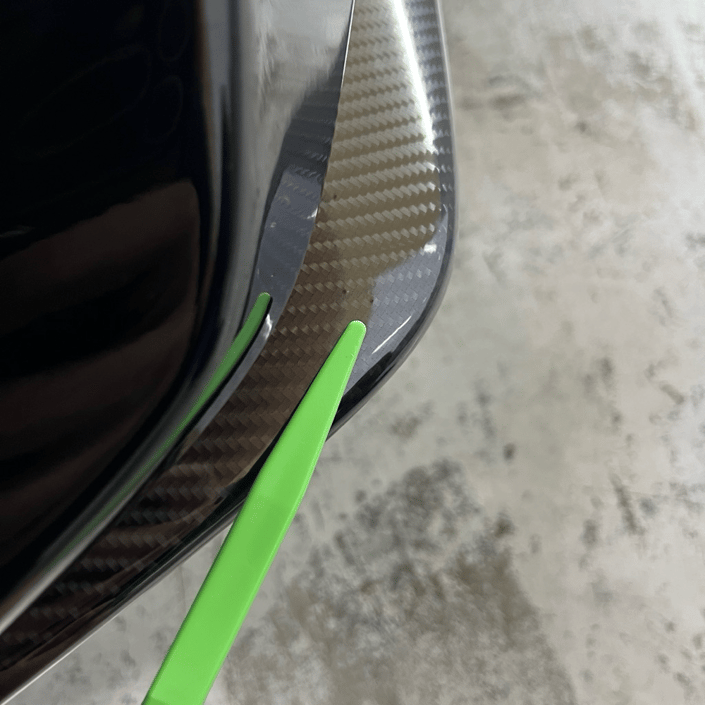 ホンダ　シビック　プロテクションフィルム施工　マットブラック　スポイラー