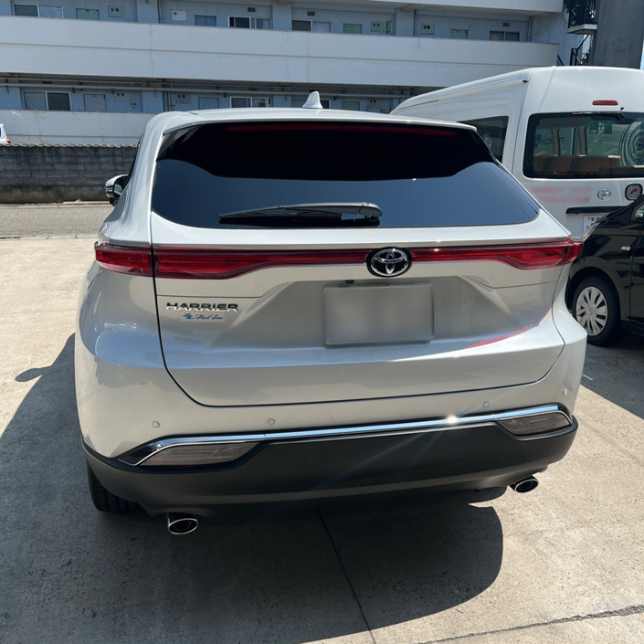 トヨタ　ハリアー　80系　リアガラス