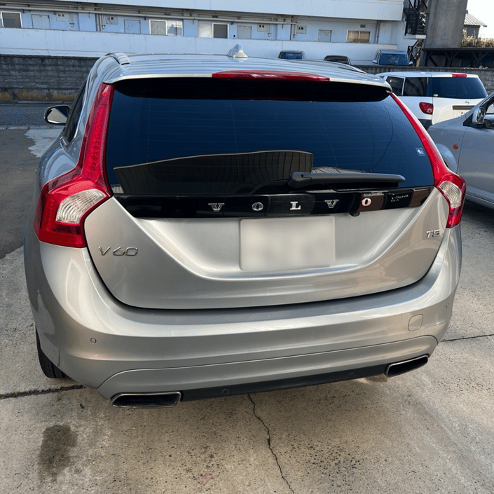 VOLVO　V60　カーフィルム施工　WINCOS　GY-3IR　リアガラス