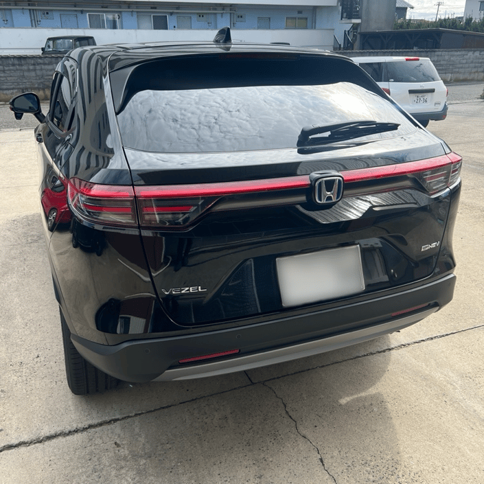 ホンダ　ヴェゼル　カーフィルム施工　WINCOS GY-5IR　リアガラス