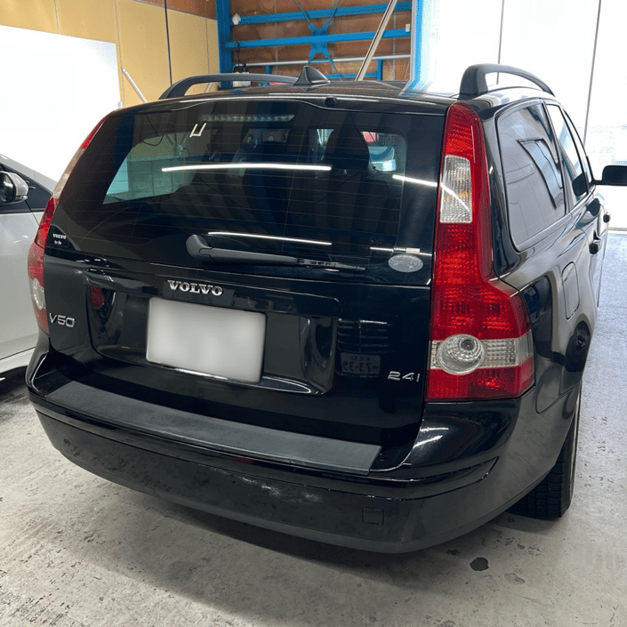 VOLVO V50　カーフィルム施工　WINCOS　新潟　施工後　リアガラス