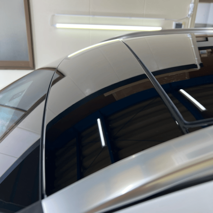 ベンツ　C63Sステーションワゴン　Eパフォーマンス　プロテクションフィルム施工　ルーフ