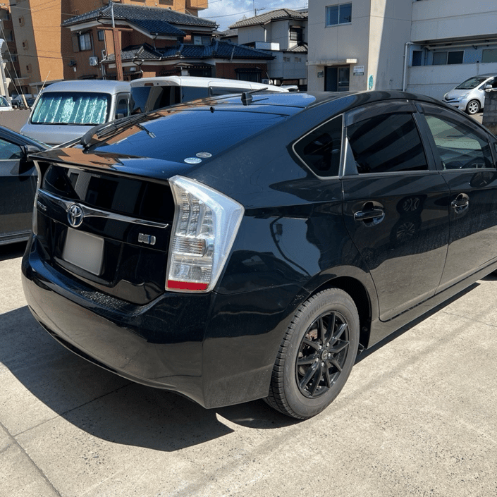 トヨタ　プリウス30系　カーフィルム施工　WINCOS　リアサイド