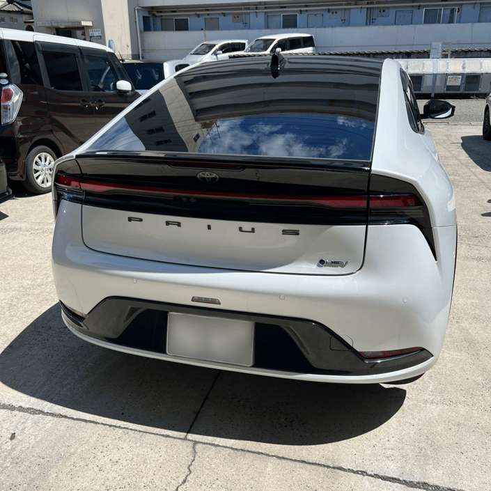 トヨタ　プリウス60　リアガラス