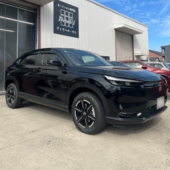 ホンダ　ヴェゼル　カーフィルム施工　WINCOS GY-5IR