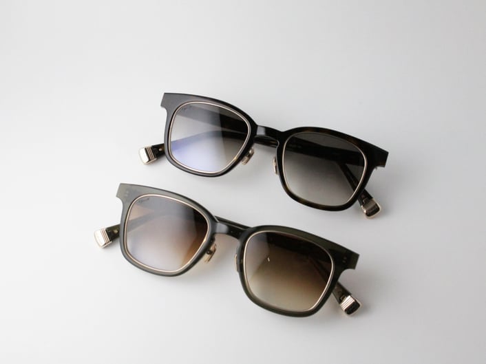 インナーメタル装着のアイウェア　Eque.M（イークエエム）『Dover』