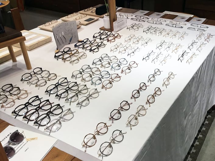 YUICHI TOYAMA. TRUNK SHOW the First 2022　シーベスト天神・店内の様子