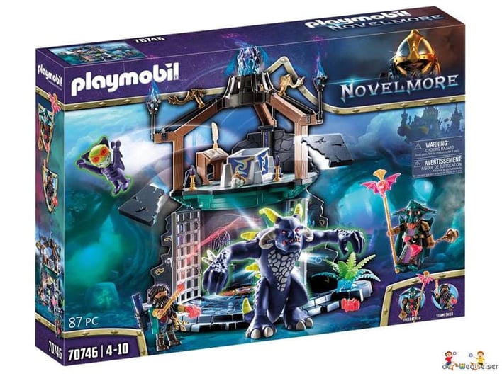 Bei der Bestellung im Onlineshop der-Wegweiser erhalten Sie das Playmobil Paket 70746 "Dämonenportal".