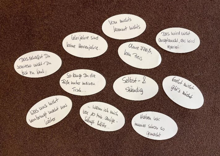 Workshopreihe Ich führ mich 3