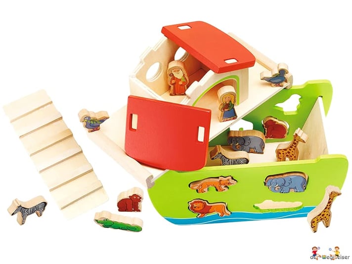 Die Besonderheit im Eichhorn Paket sind die robusten Einzelteile für Kleinkinder mit den richtigen Grössen, für viel Spielspass.