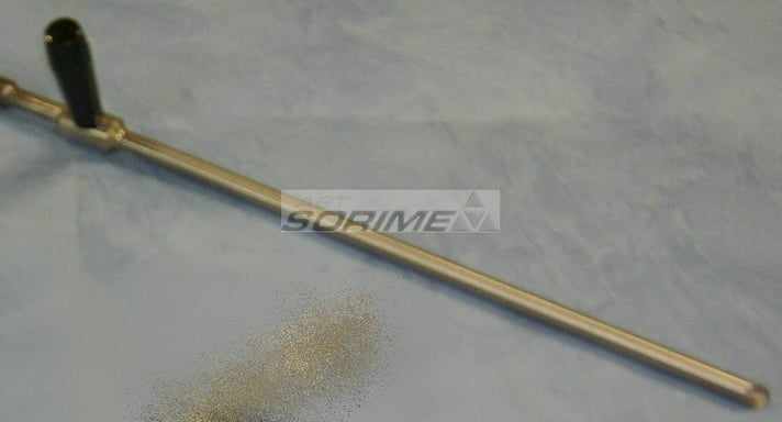 Canne de soutirage en Inox 304L pour Azote  Ces cannes de soutirage sont équipées d'une Connection JIC 3/4 mâle lui permettant de se connecter sur vos flexibles eux même équipé d'un JIC 3/4 16filets F