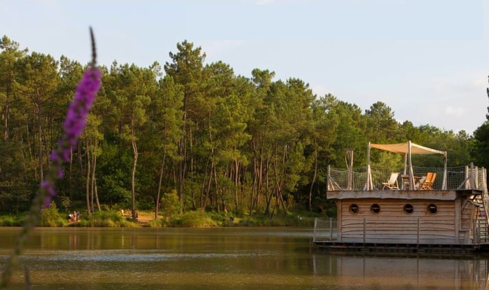 Water chalet frankrijk in Dordogne Bergerac