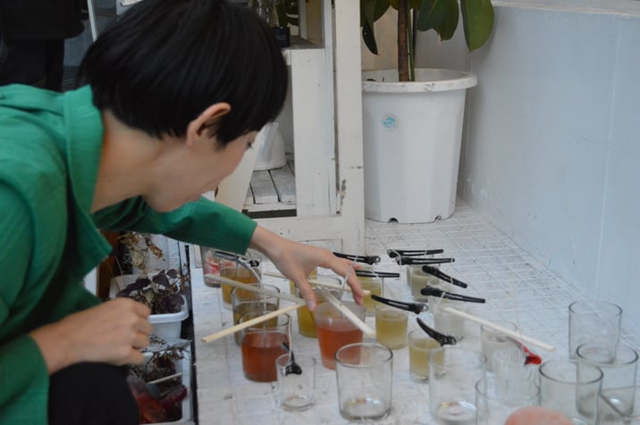 キャンドルつくり