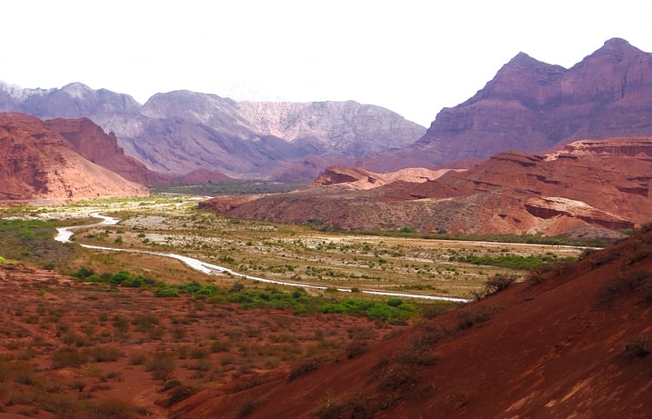 Unterwegs auf der RN 68.