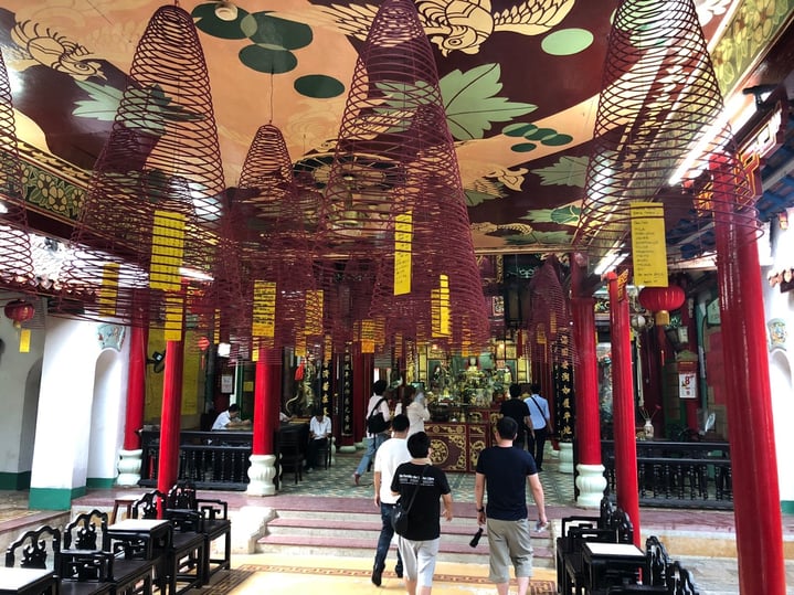 天后聖母が祀られている本堂