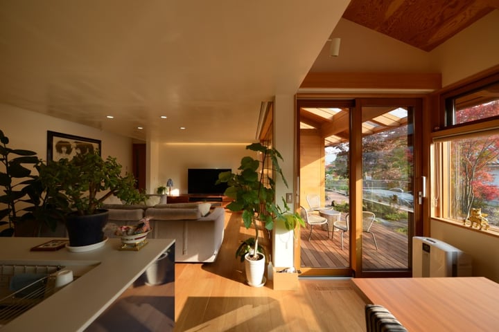 真田の家 長野県松本市・安曇野市の建築設計事務所 建築家 屋根の建築