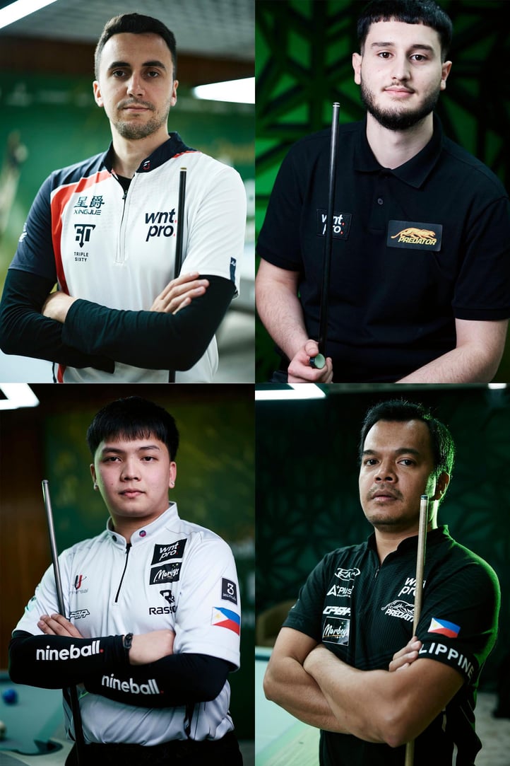 左上から時計回りにゴースト、カチ、ビアド、レガラリオ © WNT. 2025