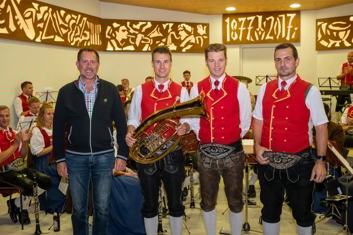 © Renate Möllinger; v.l.n.r Hubert Möllinger, Strasser Stefan, Christian Lengauer-Stockner, Gschwentner Stefan