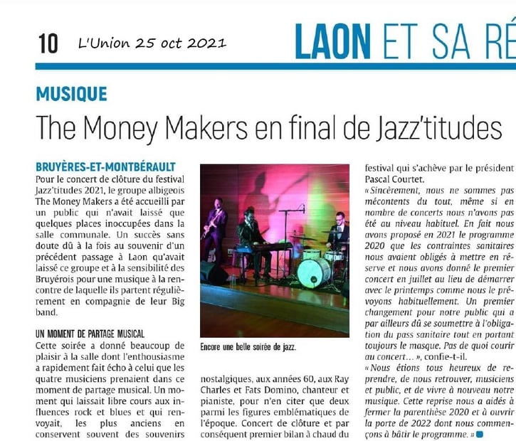 L'Union25 octobre 2021
