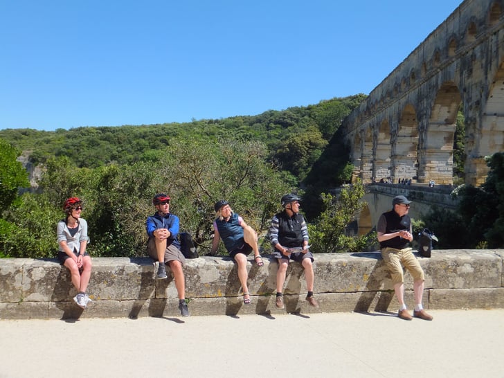 Während der Tour in der Provence auch mal eine Pause einlegen ©Die Landpartie