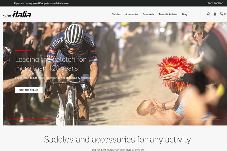 SELLE ITALIA: Der Start der neuen Website zur Unterstützung der Unternehmensstrategie im Zeichen des digitalen Zeitalters