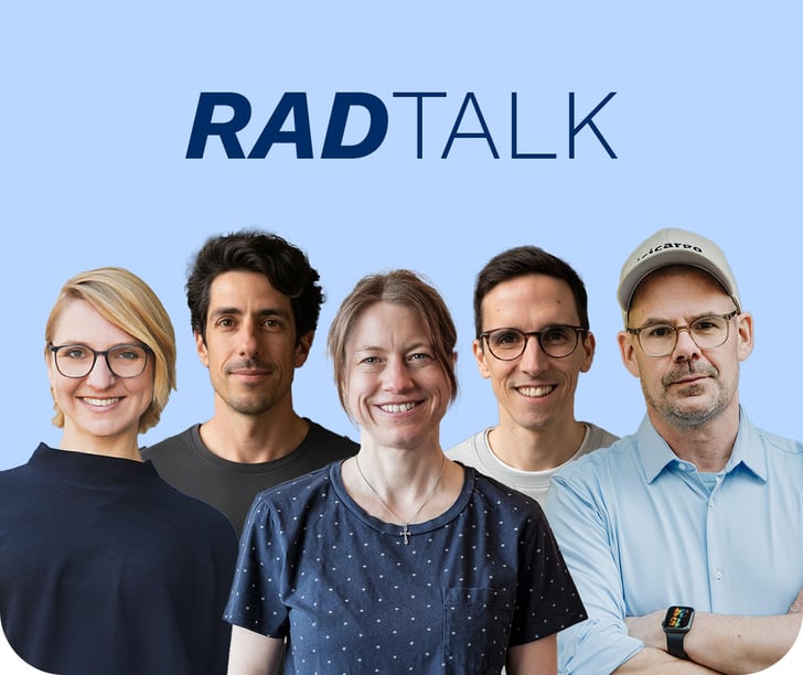 RadTalk Runde mit: vo. li.: Karla Sommer, Stefan Neidert, Sissi Pärsch, Yves Schleich, Andreas Brüning ©