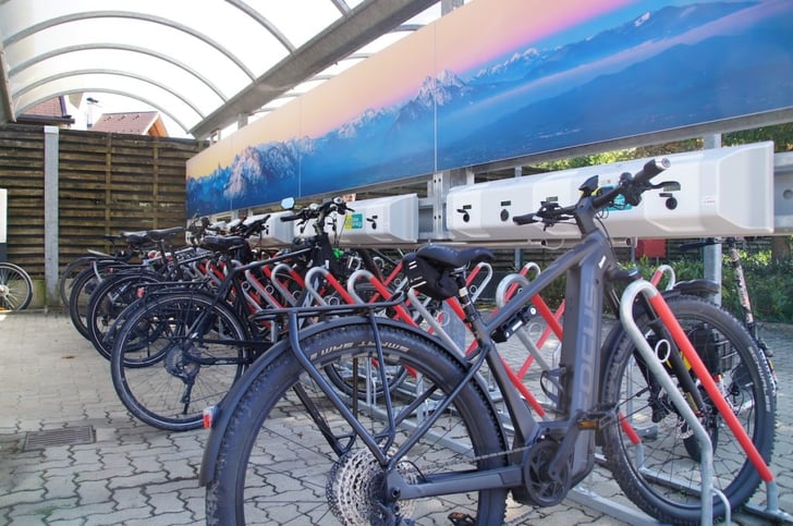 Bosch in Hallein setzt auf aktive Mobilität seiner Belegschaft ©bike-energy