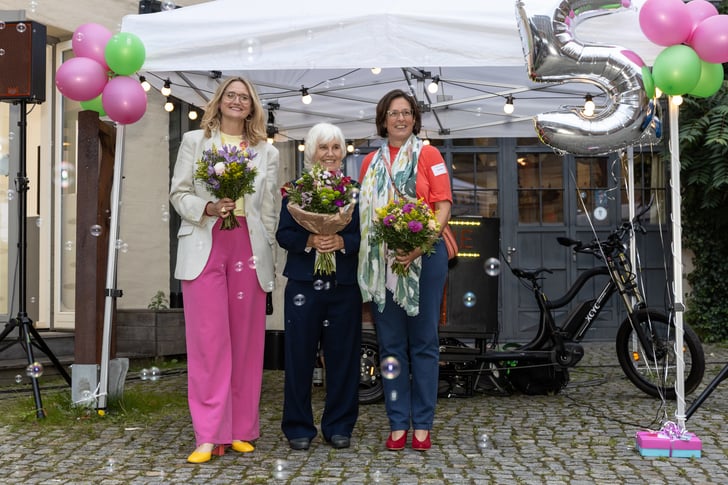 von links: Isabell Eberlein, Ulrike Saade, Hille Bekic ©Silke Mayer