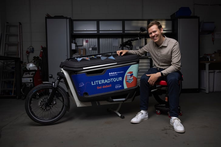 CaGo Literadtour mit Lennart Schaefer ©CaGo