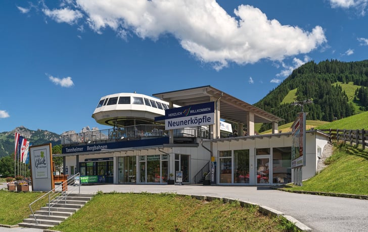 Bergbahn Tannheim Talstation Tannheimer Tal in Tirol