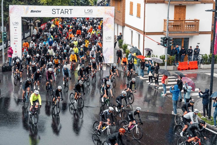 Start zum LaStelvio by Santini © Giacomo Podetti