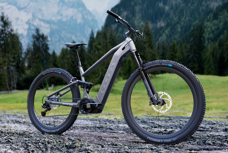 Designstudie Gent-Fully: Das Pedelec soll als Naked-Bike und mit Vollausstattung angeboten werden. Das gesamte Lineup überzeugt mit abgestimmtem Design und Wiedererkennungseffekt. © Campus