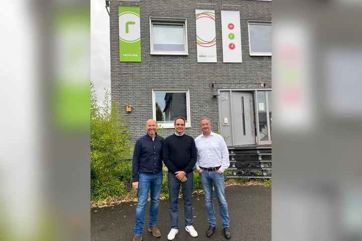 Edwin Verduin (Sales Eurofender), Alberto Silvestri (CEO Eurofender), Anthonie de Jong (COO tubus carrier systems GmbH)