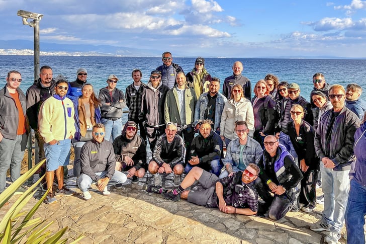 Über 20 engagierte Fachhandelspartner aus Deutschland und Österreich haben an dem Event in Kroatien teilgenommen.