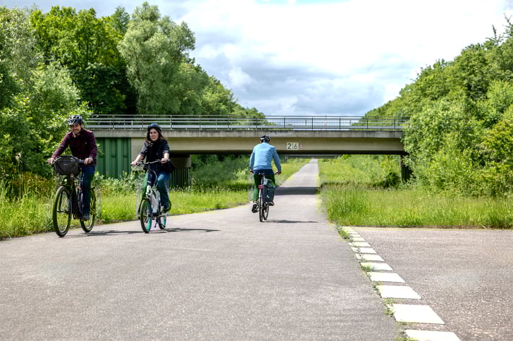 Themenroute Rheinisches Braunkohlerevier ©Rheinisches Radverkehrsrevier