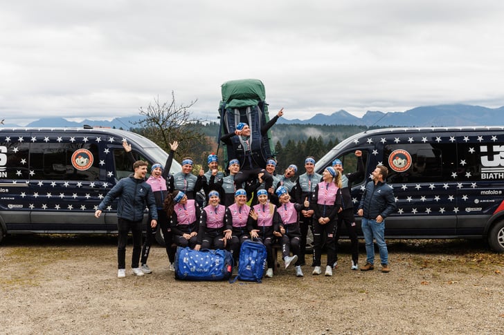 deuter ist offizieller Ausrüster des US-Biathlon-Verbands für Rucksäcke und Reisetaschen ©deuter