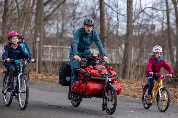 Start zur Workpacking-Tour 2023: Ein Jahr mit dem Rad durch Deutschland / Quelle/Source [´www.pd-f.de / Alexander Giebler´]