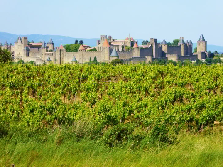 Mittelalterliche Festungsstadt Carcassonne  ©Die Landpartie Radeln und Reisen   