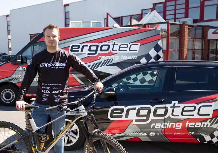 Dennis Diete wird ergotec MTB- Projektmanager