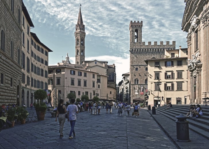 Mitten in Florenz - Bild von Dimitris Vetsikas auf Pixabay