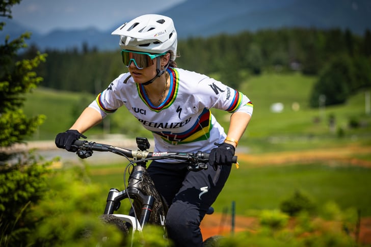 Sofia Wiedenroth zählt zu den prägendsten Persönlichkeiten im internationalen E-Mountainbike-Sport. ©Deutsche Dienstrad