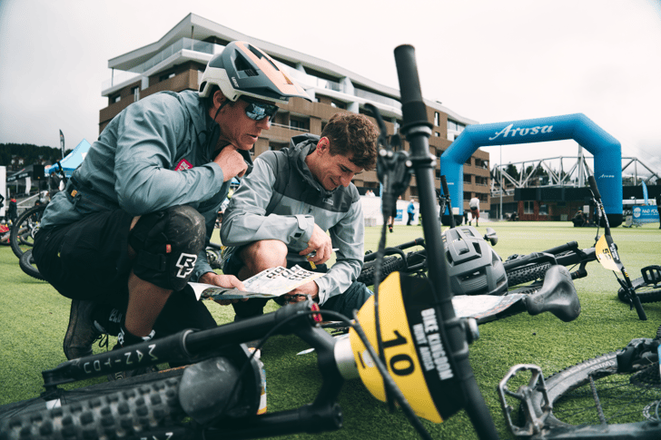 Beim Bike Kingdom Hunt war die beste Taktik und viel Ausdauer gefragt.  Copyright Arosa Tourismus / Urban Engel 