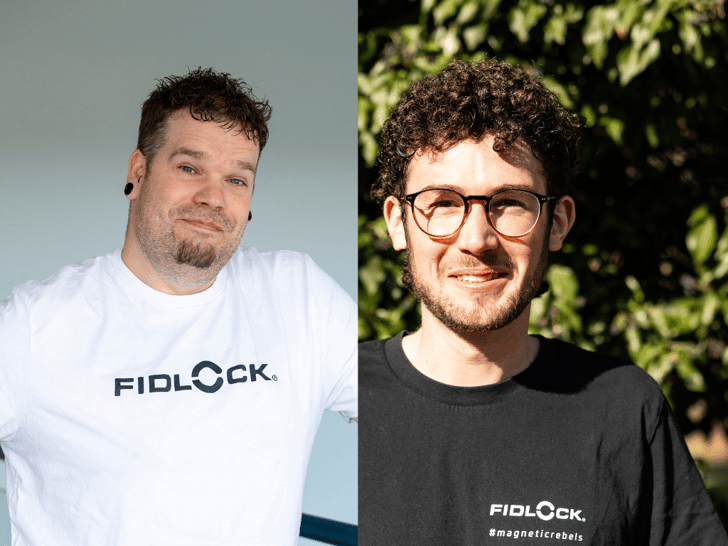 FIDLOCK stärkt Präsenz in Großbritannien (li. Kenny Wilson) und Frankreich (re. Adrien Latus) 