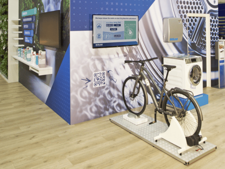 CO₂-Bike © Bernhard Lang Sportmarketing & Eventsupport