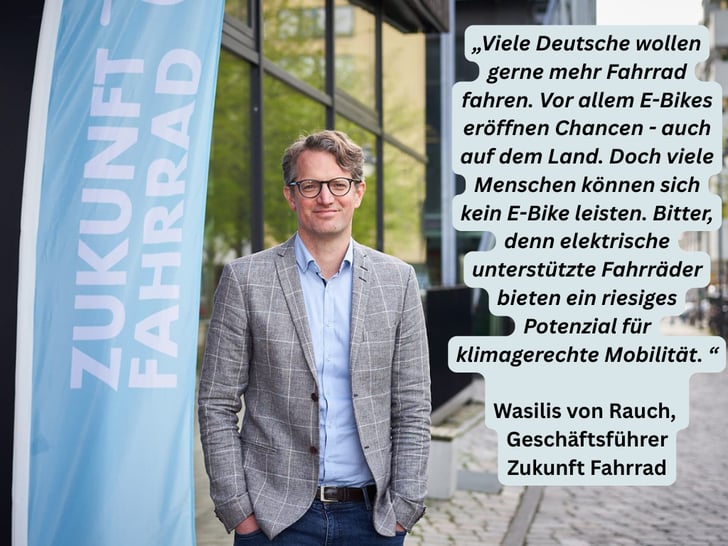 Wasilis von Rauch, Geschäftsführer Zukunft Fahrrad  ©Aleks Slota