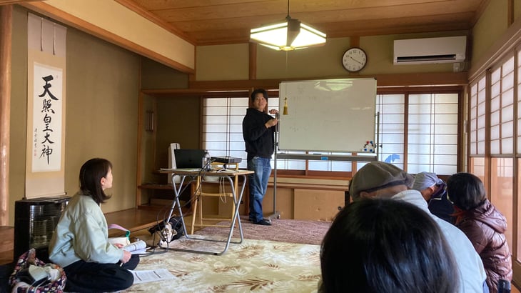 皆さん、有機農業に興味津々です。