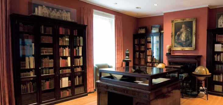 フィラデルフィアのローゼンバック博物館/図書館内部