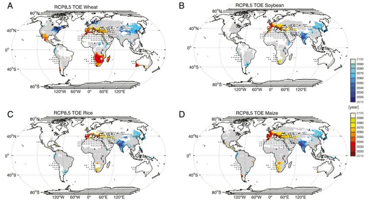 Effets changement climatique et agriculture